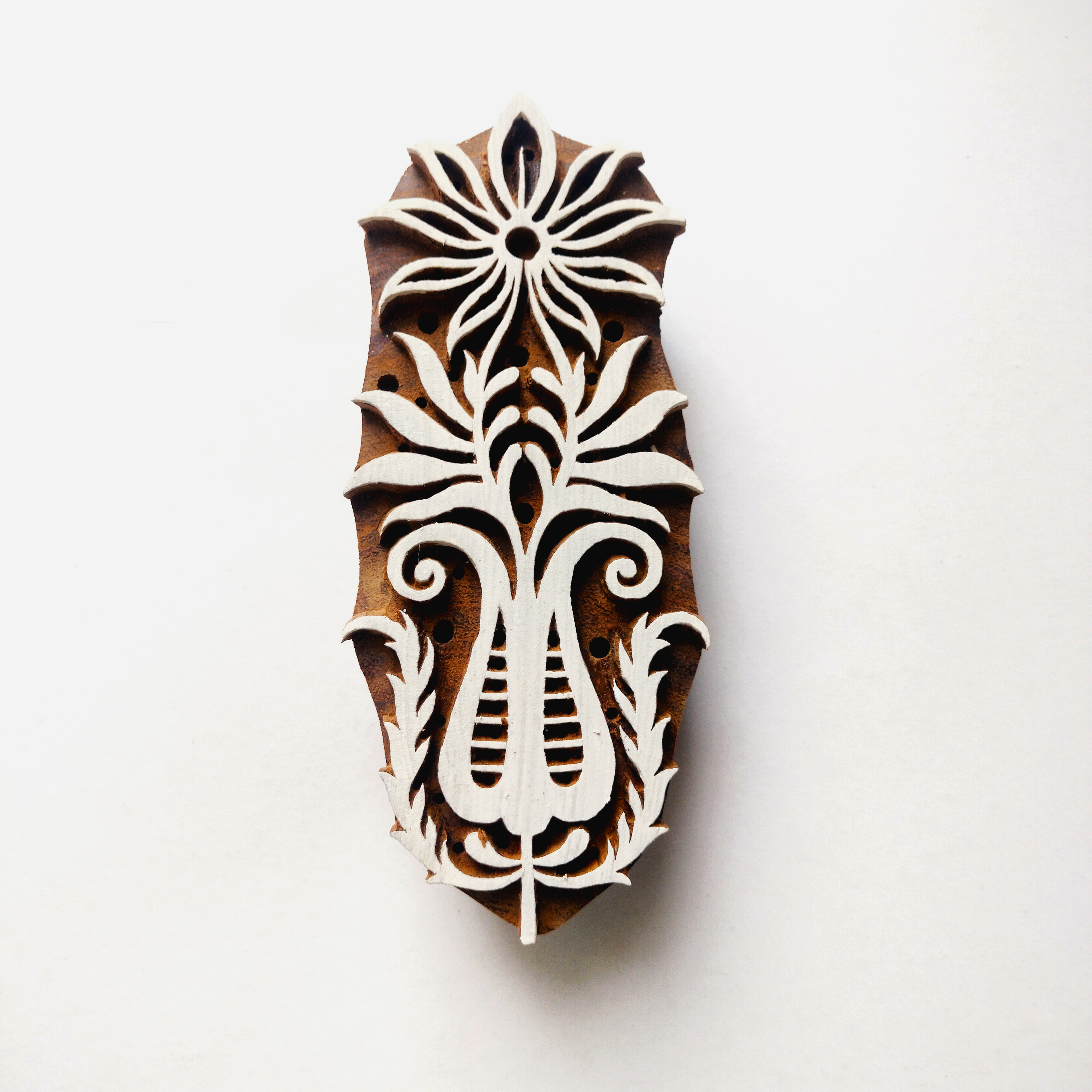 Lyre Bloom Block