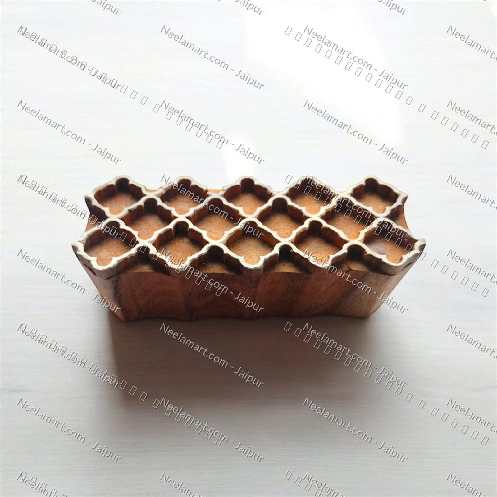 Seamless Decorative Border Print Block