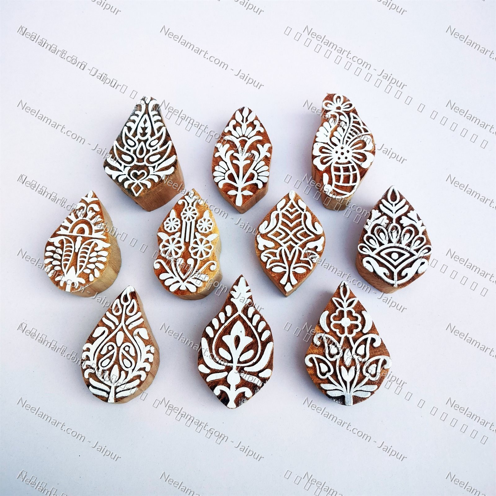Assorted Traditional Buti Print Set