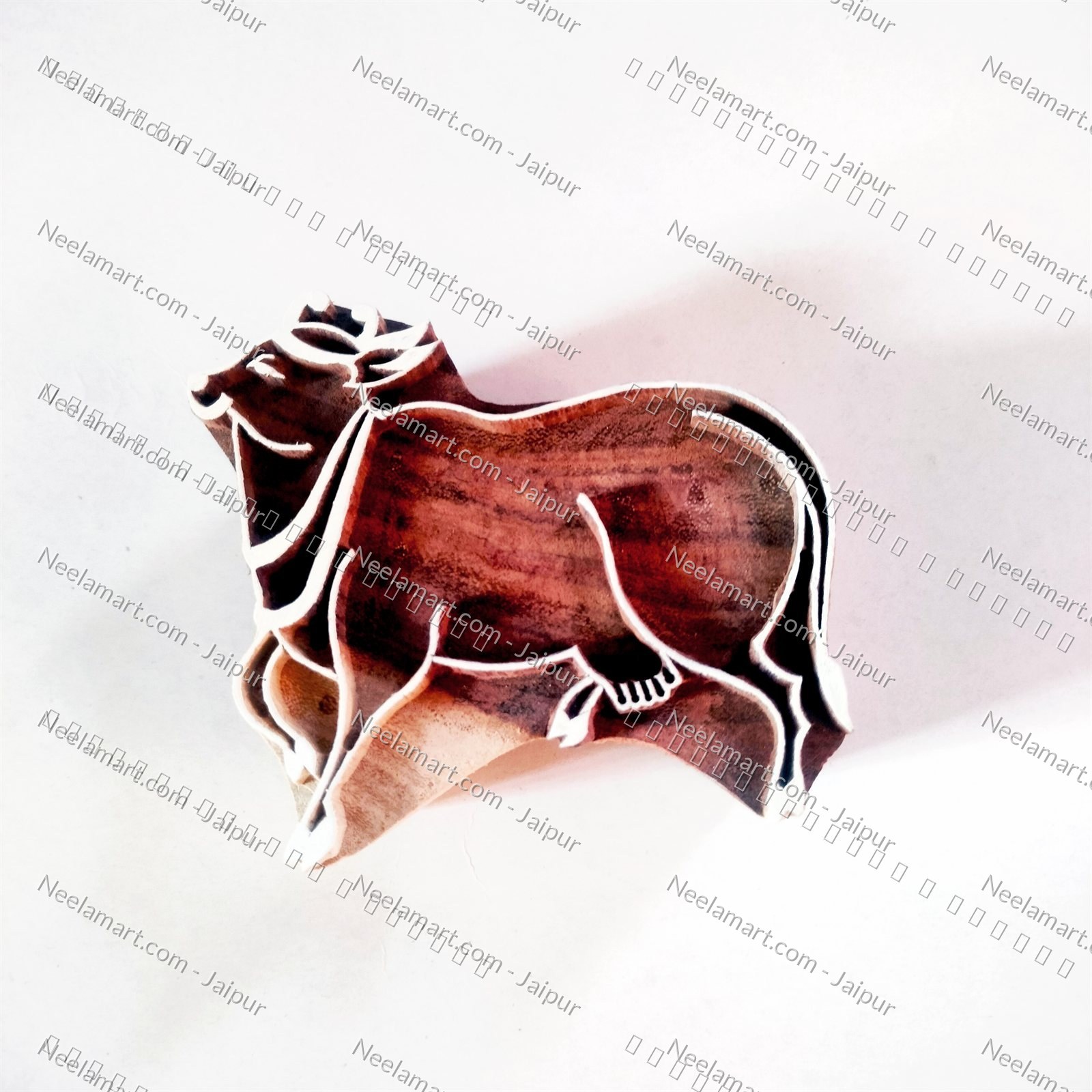 Hand-Carved Holy Cow Block