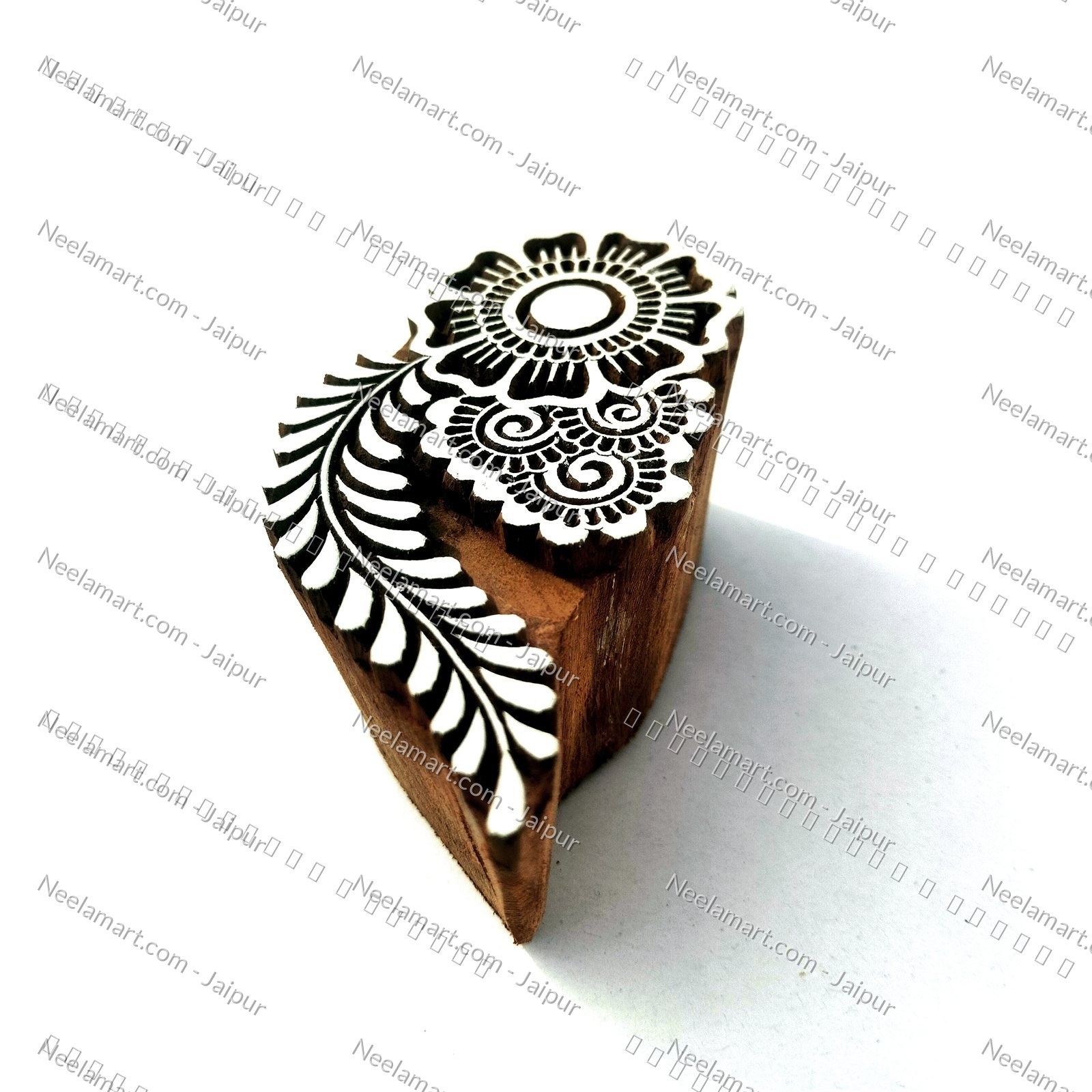 Traditional Classic Paisley Print Block printed impression