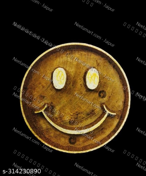 Playful Smiley Face Craft Stamp